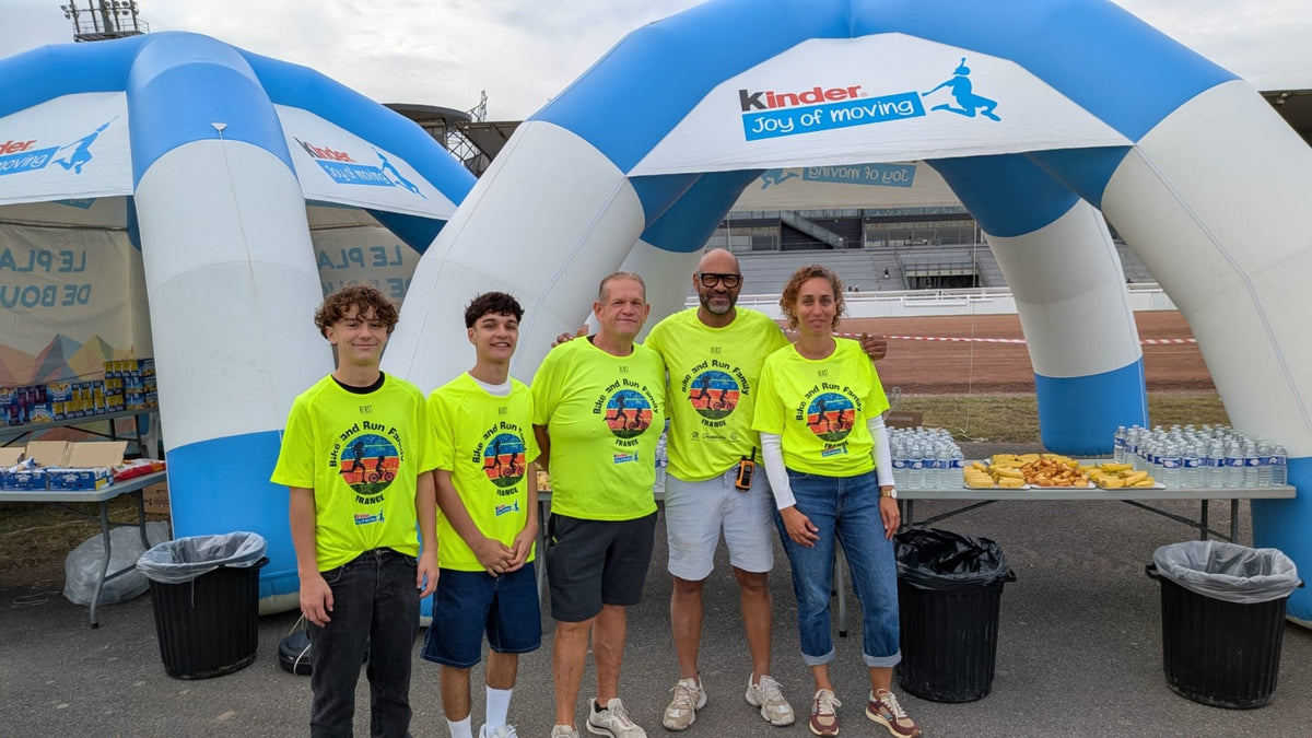   Kinder Joy of moving Bike and Run Family : plongée dans les coulisses