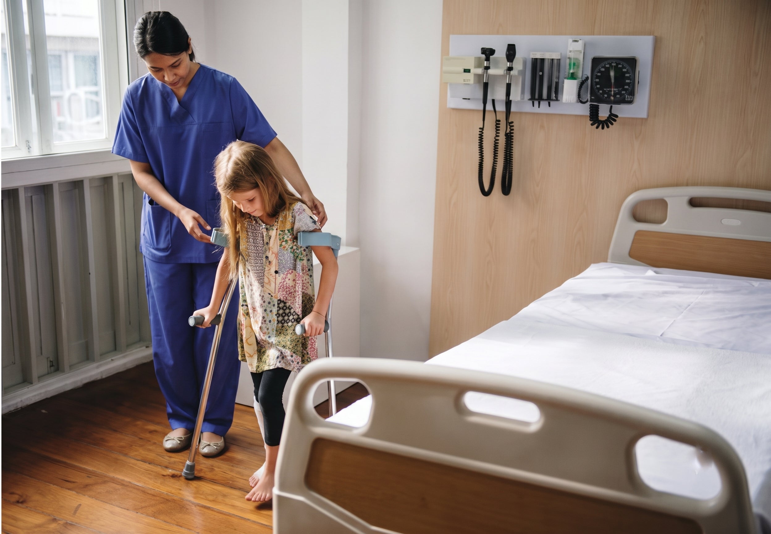 Balancing Hospital and School: Two Solutions Offered to Families